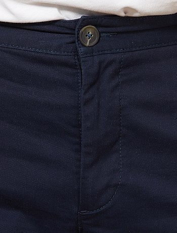 Pantalón chino slim de algodón puro L38 +1,90 m - Kiabi