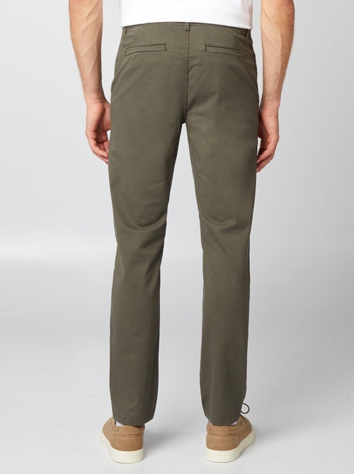 Pantalón chino slim - Kiabi