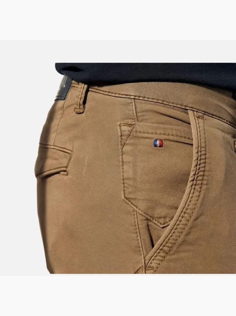 Pantalón Chino Slim Kaporal para Hombre Amarillo - Kiabi