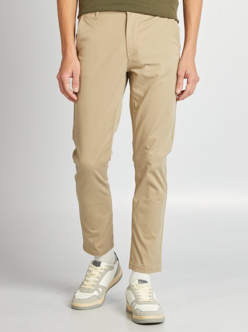 Pantalón chino slim L30 - Kiabi