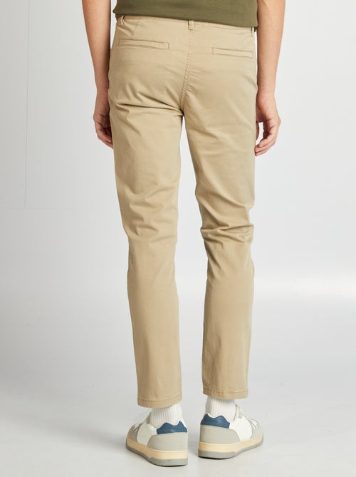 Pantalón chino slim L30 - Kiabi