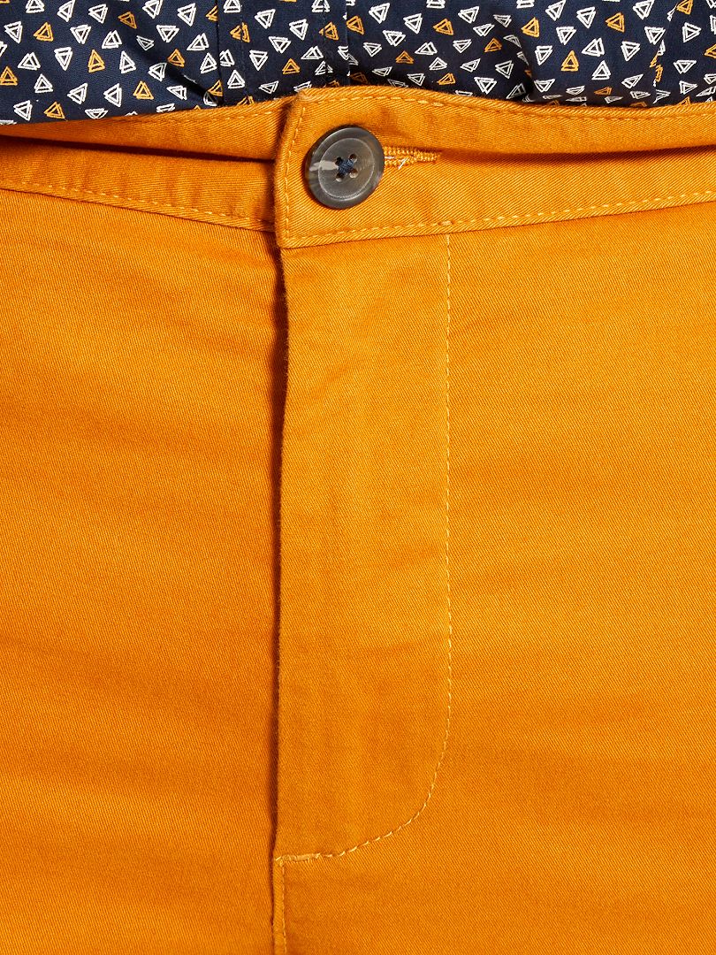 Pantalón chino slim L30 - marrón - Kiabi - 20.00€