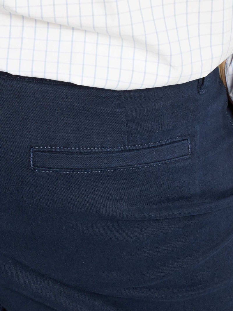 Pantalón chino slim L38 +1,95 m azul - Kiabi
