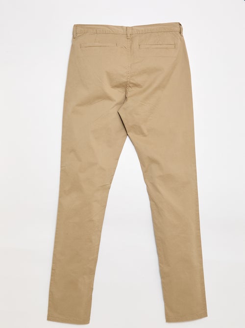 Pantalón chino slim L38 +1,95 m - Kiabi