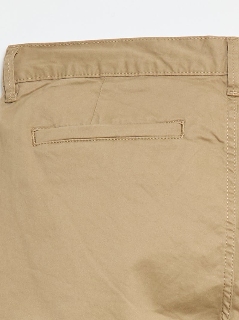 Pantalón chino slim L38 +1,95 m Beige - Kiabi