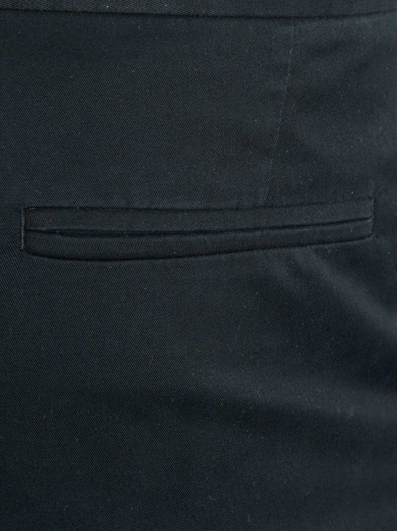 Pantalón chino slim L38 +1,95 m Negro - Kiabi