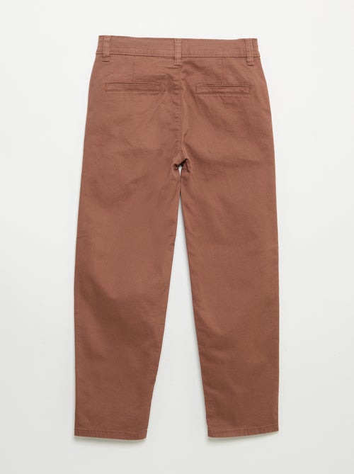 Pantalón chino slim - Kiabi Pantalón chino slim - Kiabi