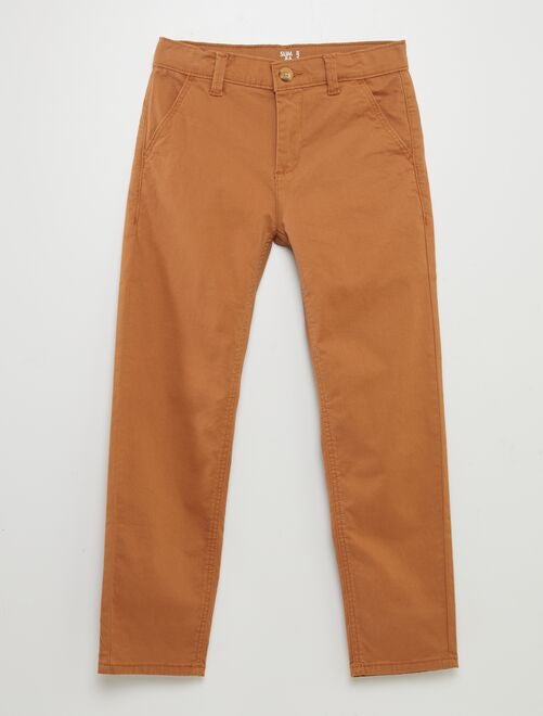 Pantalón chino slim - Kiabi