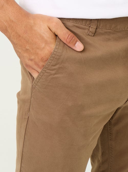 Pantalón chino slim - Kiabi Pantalón chino slim - Kiabi