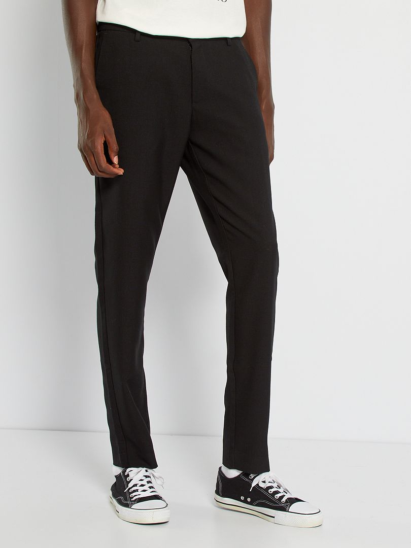 Pantalón chino slim negro Kiabi 20.00€