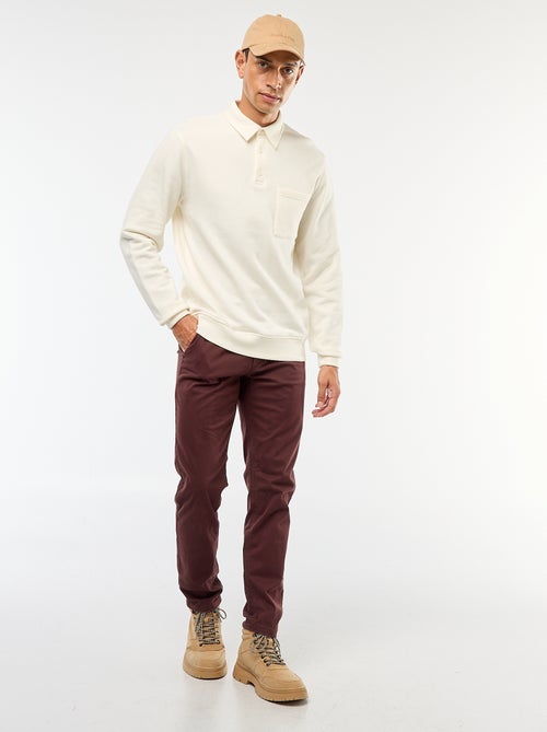 Pantalón chino slim - Kiabi