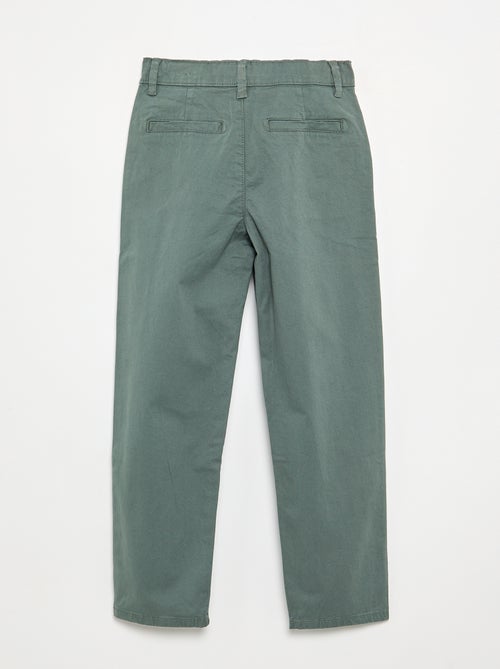 Pantalón chino slim - Kiabi