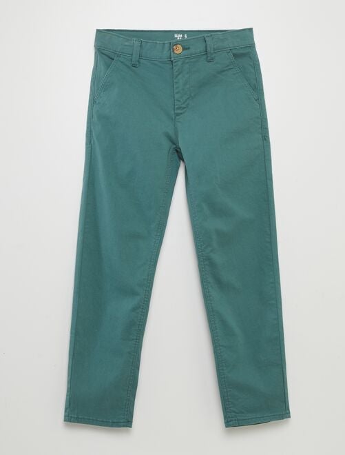 Pantalón chino slim - Kiabi