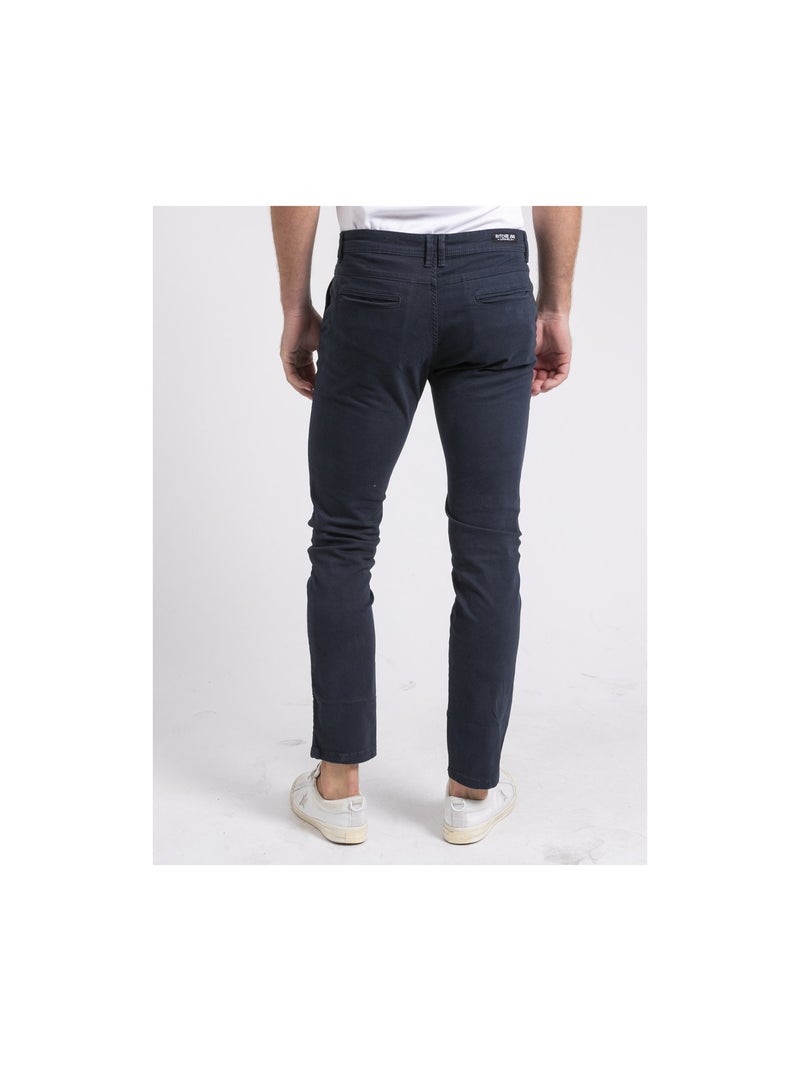 Pantalón chino VALDEK Azul marino - Kiabi