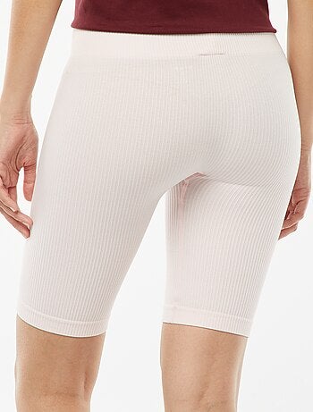 Pantalón ciclista de punto de canalé