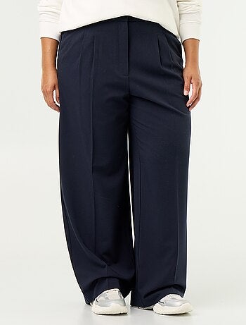 Pantalón cigarette ancho