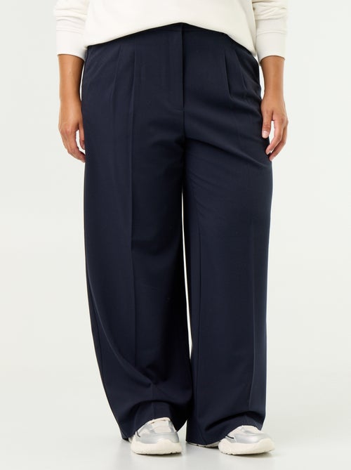 Pantalón cigarette ancho - Kiabi