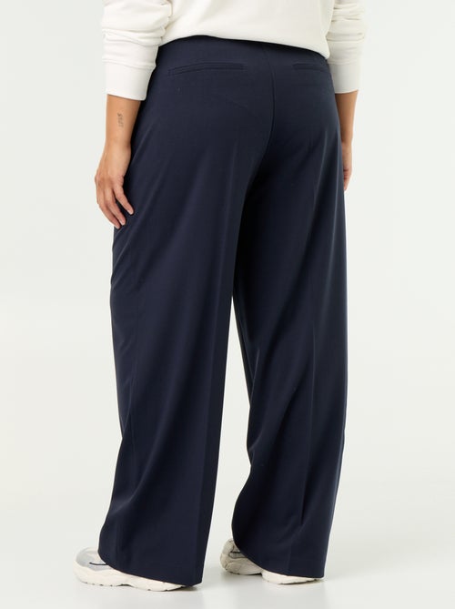 Pantalón cigarette ancho - Kiabi