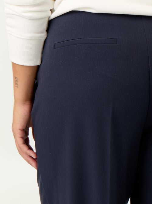 Pantalón cigarette ancho - Kiabi