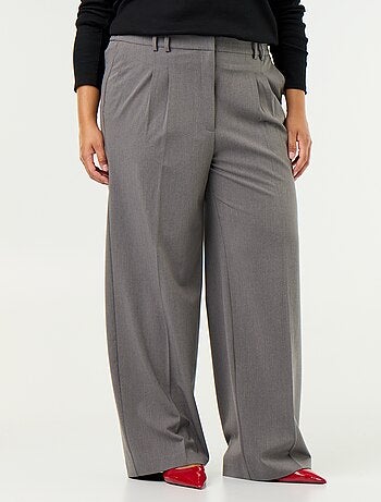 Pantalón cigarette ancho