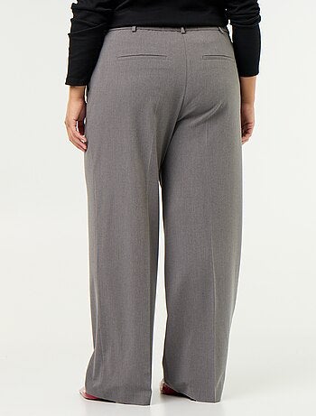 Pantalón cigarette ancho