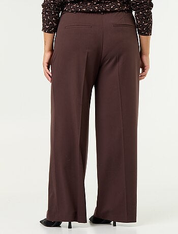 Pantalón cigarette ancho