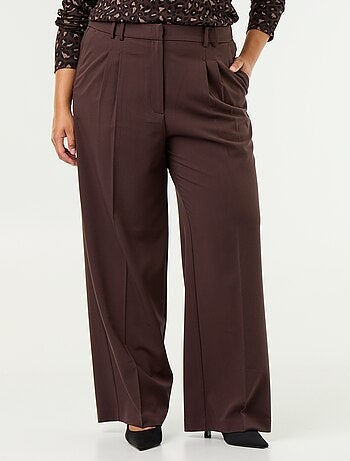 Pantalón cigarette ancho