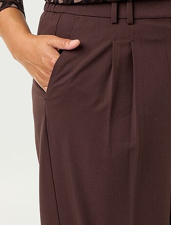 Pantalón cigarette ancho