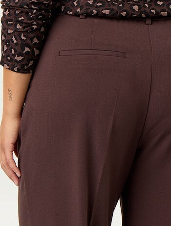 Pantalón cigarette ancho