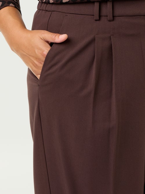 Pantalón cigarette ancho - Kiabi Pantalón cigarette ancho - Kiabi
