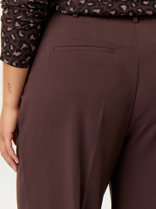 Pantalón cigarette ancho - Kiabi Pantalón cigarette ancho - Kiabi