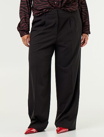 Pantalón cigarette ancho