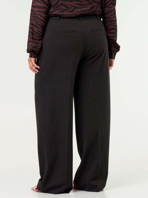 Pantalón cigarette ancho - Kiabi Pantalón cigarette ancho - Kiabi