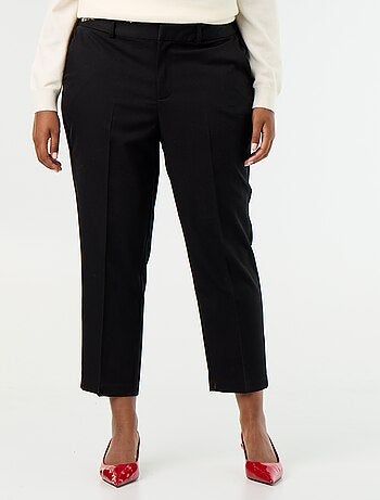 Pantalón cigarette liso