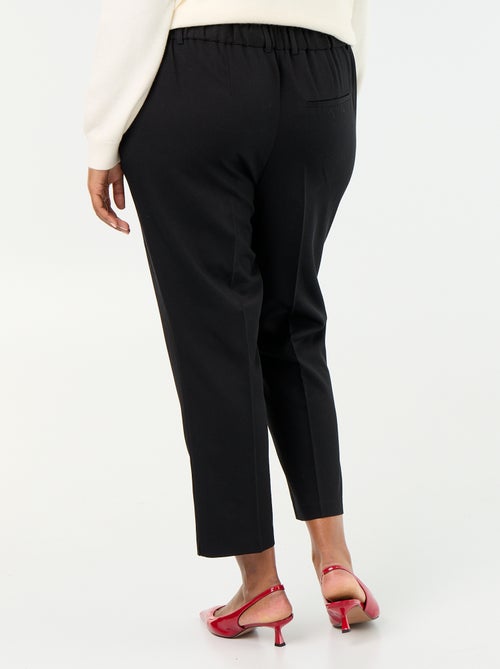 Pantalón cigarette liso - Kiabi Pantalón cigarette liso - Kiabi