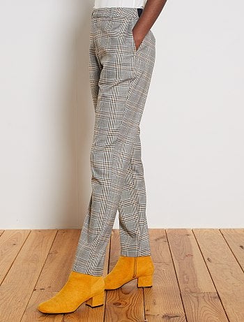 Pantalón city con corte recto - Kiabi