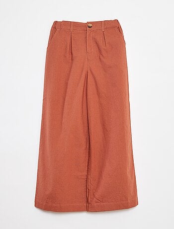 Pantalón colorido wide leg