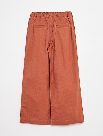 Pantalón colorido wide leg