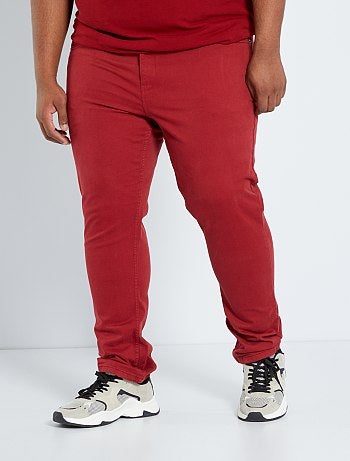 Pantalones de - rojo - Kiabi