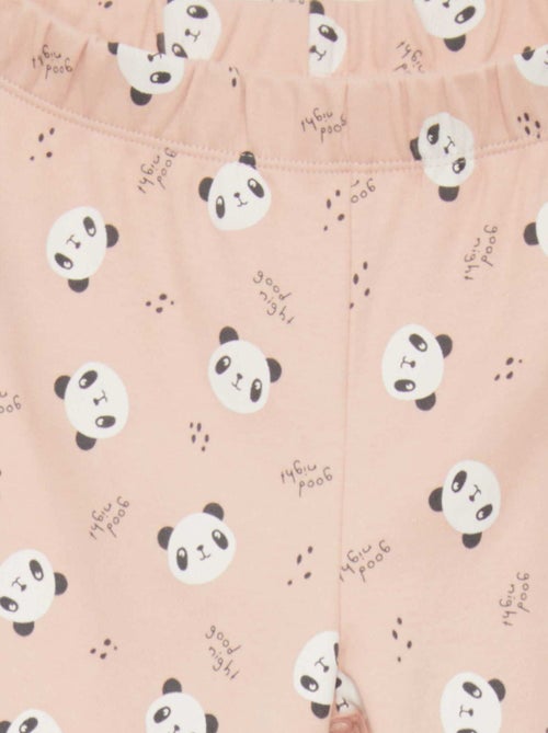 Pantalón con abertura de botones a presión - colección fácil de poner - Kiabi