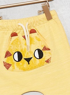 Pantalón con bolsillo tipo canguro de 'tigre' - Kiabi