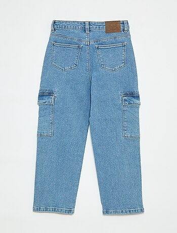 Pantalón con bolsillos con solapa - corte + cómodo