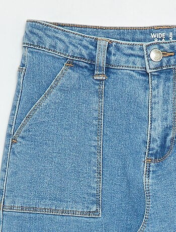 Pantalón con bolsillos con solapa - corte + cómodo