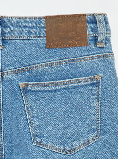 Pantalón con bolsillos con solapa - corte + cómodo - Kiabi