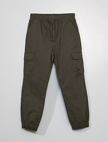 Pantalón con bolsillos con solapa - Corte más cómodo