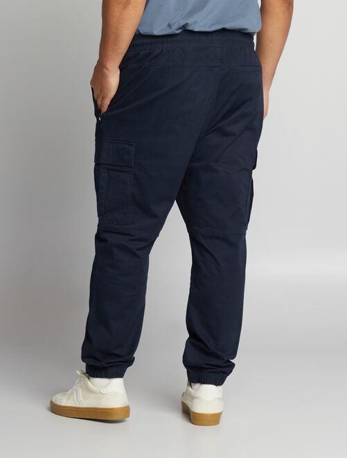Pantalón con bolsillos en los laterales - negro - Kiabi - 35.00€