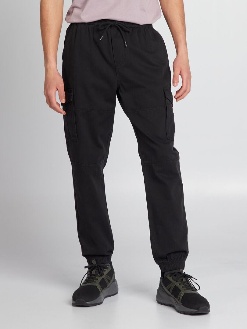 Pantalón De Trabajo Canvas Stretch Bolsillos Flotantes Velilla 103019S