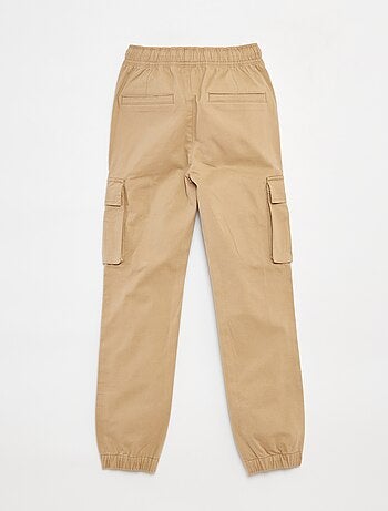 Pantalón con bolsillos y cintura ajustable