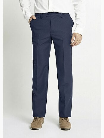 Pantalón con cinturón ajustable de poliéster invisible. - Afibel