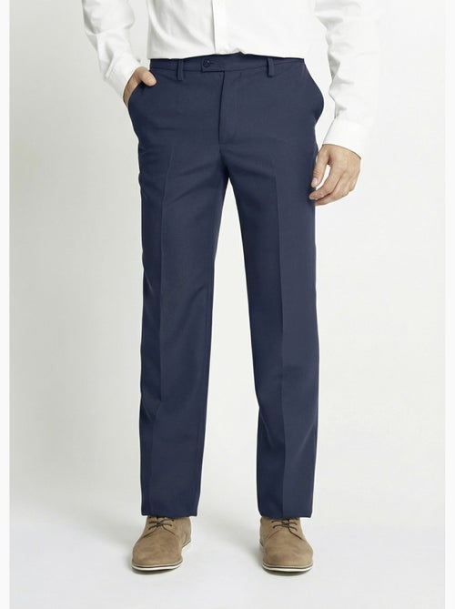 Pantalón con cinturón ajustable de poliéster invisible. - Afibel - Kiabi Pantalón con cinturón ajustable de poliéster invisible. - Afibel - Kiabi